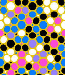 polka dot pattern vector image