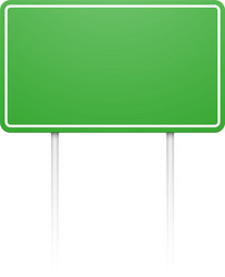 roadsigns vector image