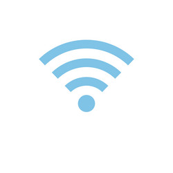 wifi signal icon vector image