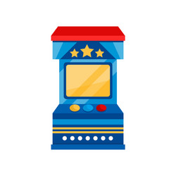 arcade game vending machine vector image