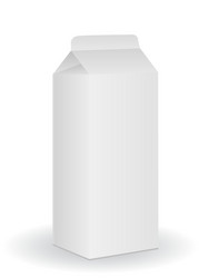 milk box vector image