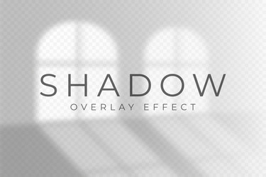 shadow overlay effect transparent soft light vector image