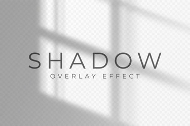 shadow overlay effect transparent soft light vector image