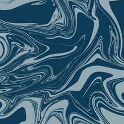 denim blue liquid marble background vector image