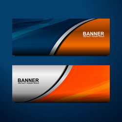 header curve background design vector image