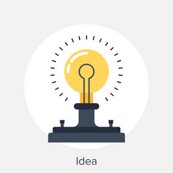 idea icon vector image