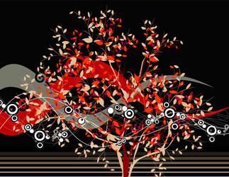 tree vector image