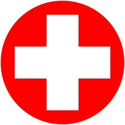 medical cross health and medicine vector image