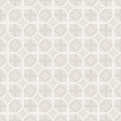 seamless retro geometric pattern vector image