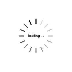 loading icon vector image