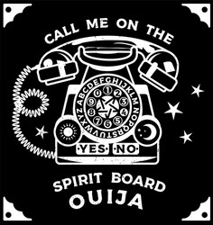 ouija boards occultism set voices from other vector image