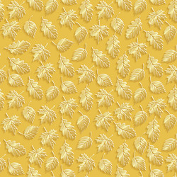 gold leaves vector image