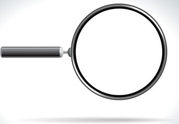 magnifying 55 vector image