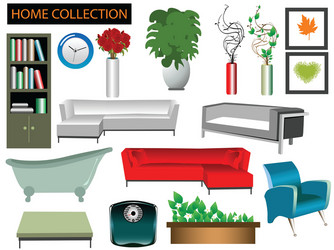 house collection vector image