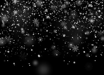 snow falling realistic snowfall texture winter vector image