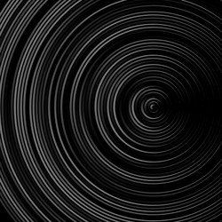 spiral concentric lines circular rotating vector image