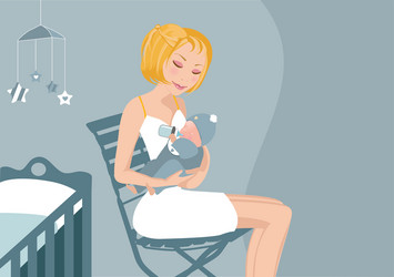 nursing vector image