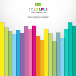 summer colorful striped vertical line pattern vector image