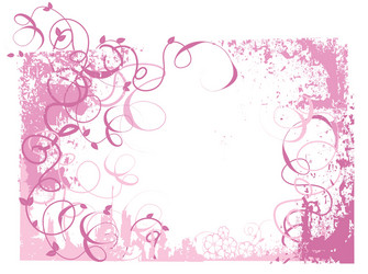 pink grunge vector image