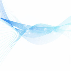 abstract blue lines vector image