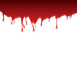 blood drips vector image