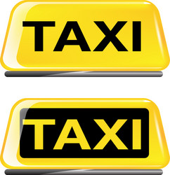 taxi vector image