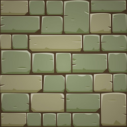 stone block wall vector image