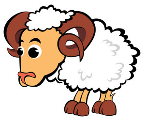 child aries vector image