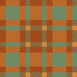 fall plaid seamless pattern vector image