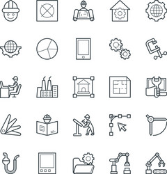 Engineering cool icons 3 vector