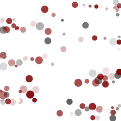 abstract confetti transparent dots vector image