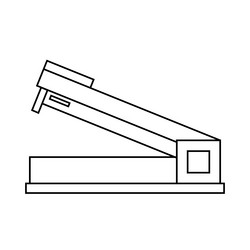 stapler icon symbol sign vector image