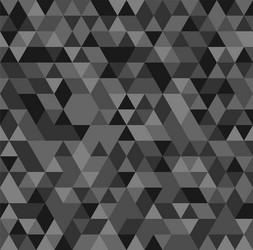 geometric mosaic pattern from gray triangle vector