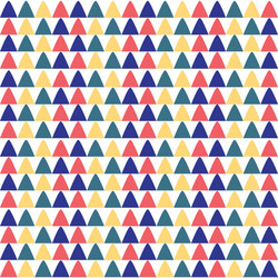 triangles seamless pattern ethnic design vector image