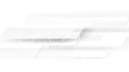 abstract white geometric shape and high speed vector image