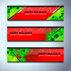 year banners vector image