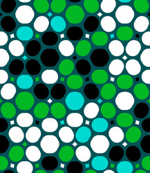 Polka dot pattern vector