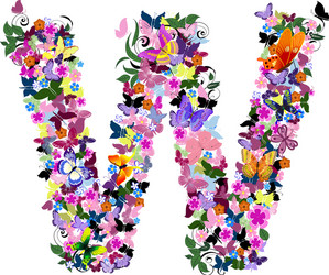 floral pattern vector image