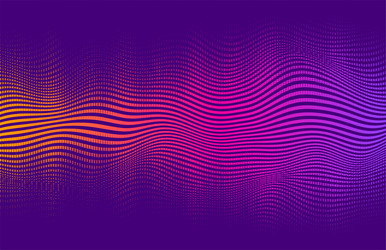 abstract halftone gradient vector image