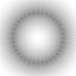 Abstract halftone circle pattern background vector