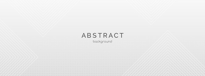 white abstract long banner template vector image