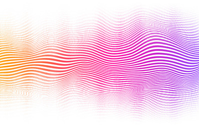 halftone gradient background vector image