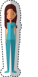 professional surgeon avatar character vector