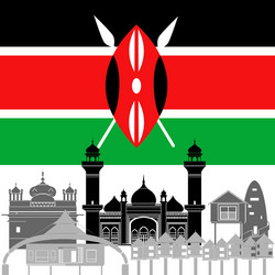 kenya vector