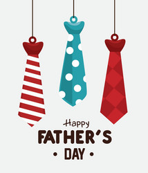 Fathers day design vector