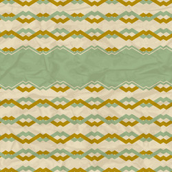 seamless retro geometric pattern vector image