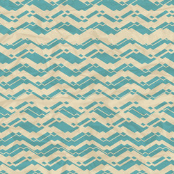 seamless retro geometric pattern vector image