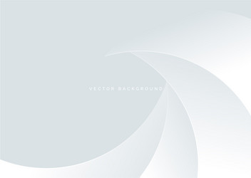 abstract curve white overlap on background vector image