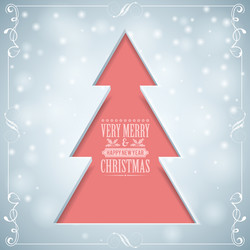 christmas background vector image