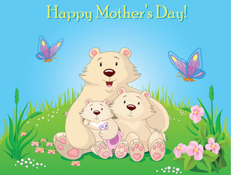 mothers day vector image